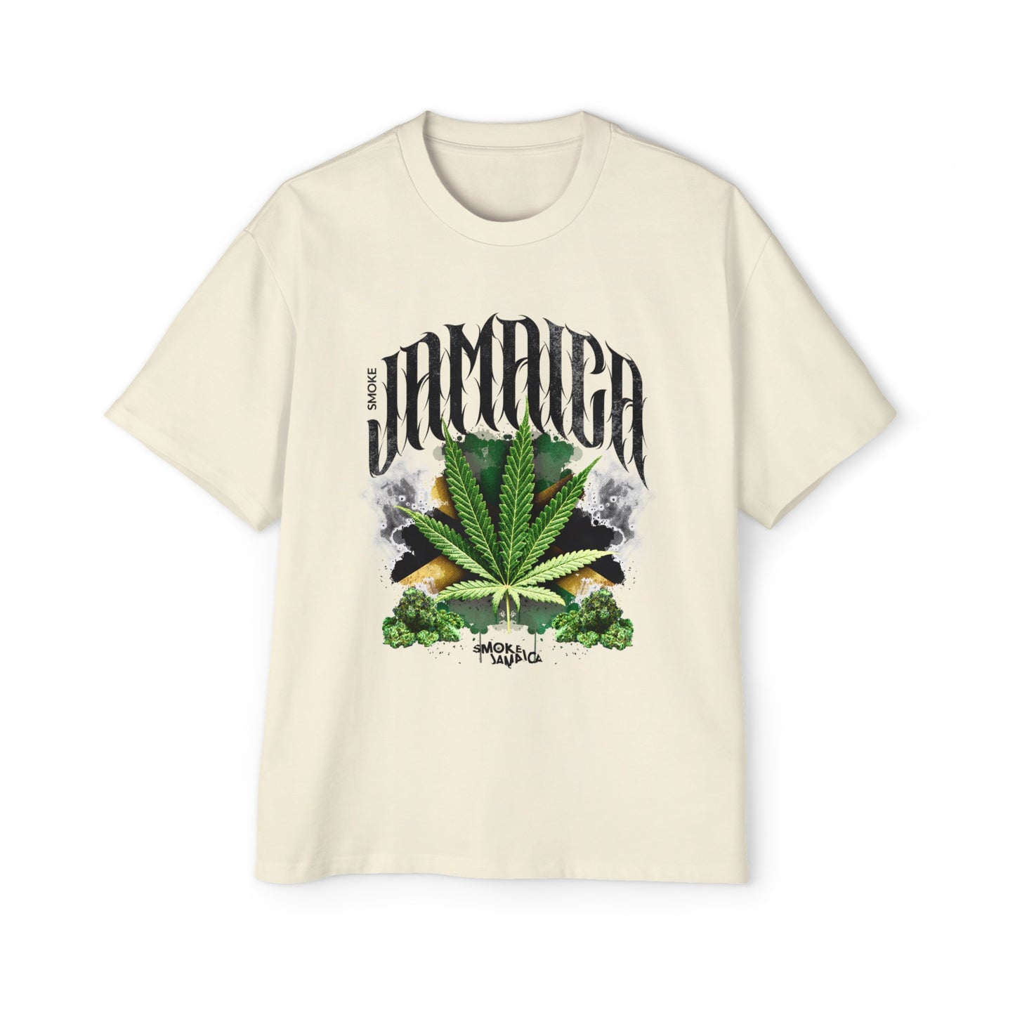 Men's Heavy Oversized Graphic Tee (Earth Tones)