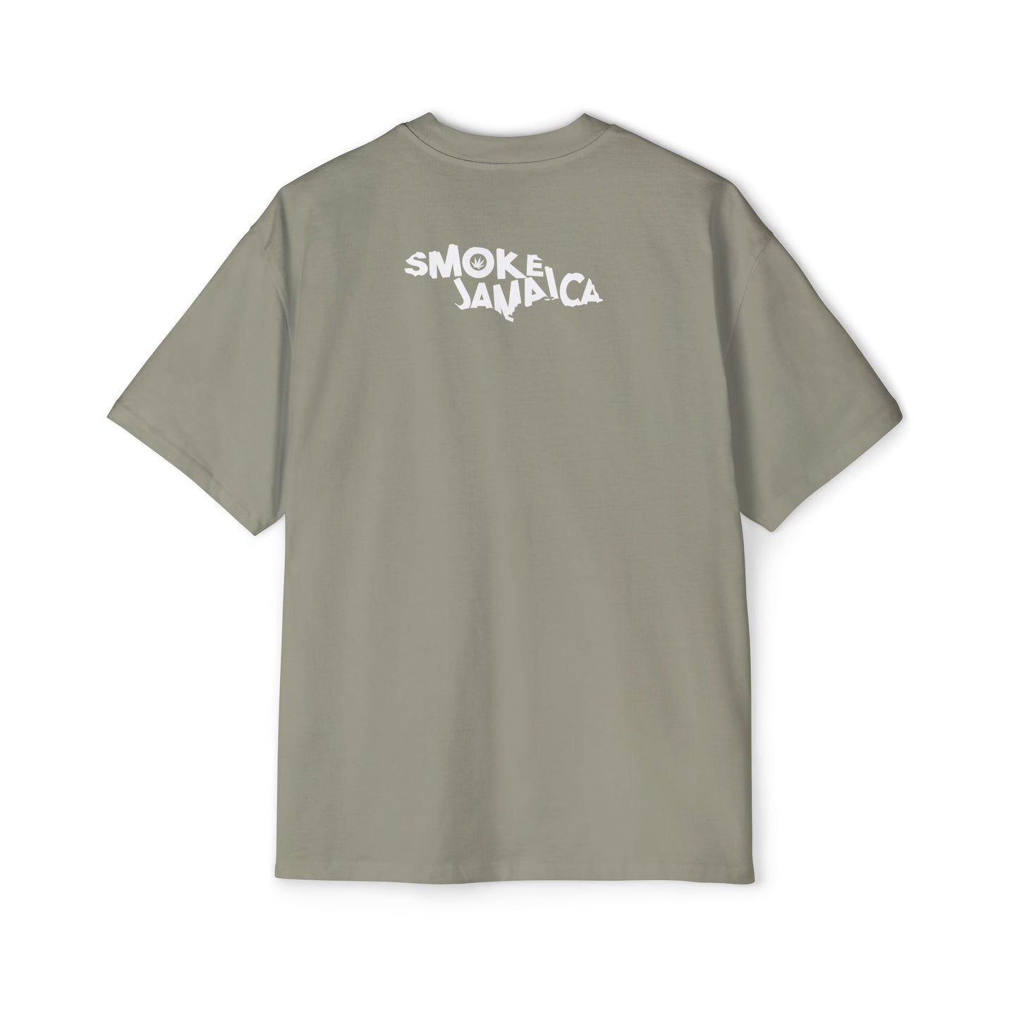 OG SmokeJamaica Logo Oversized Men's Heavy Tee